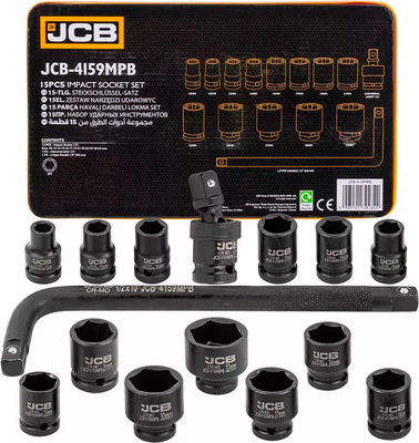 Универсальный набор инструментов JCB JCB-4159MPB (59169)