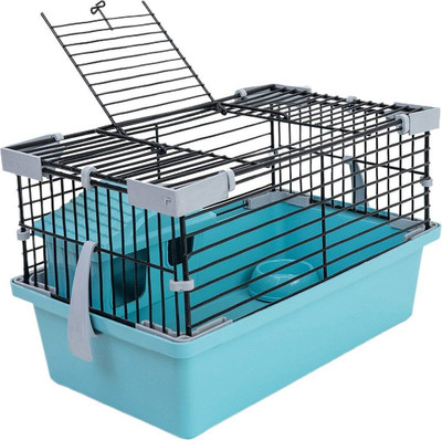 Клетка для грызунов ЕСО Мини / 40192бирюз-черн