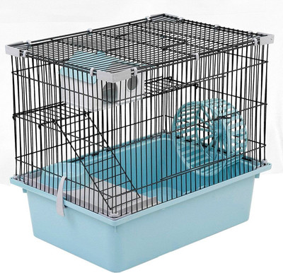 Клетка для грызунов ЕСО Рикки / 43102бирюз-черн