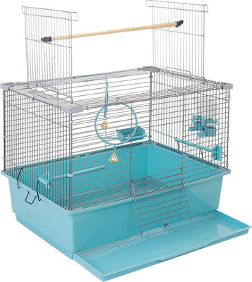 Клетка для птиц Дарэленд Говорун-1 / 4705бирюз-хром