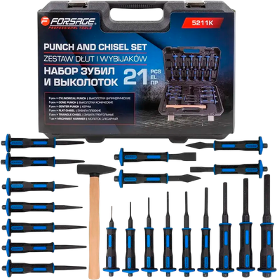 Набор зубил Forsage F-5211K (64769)