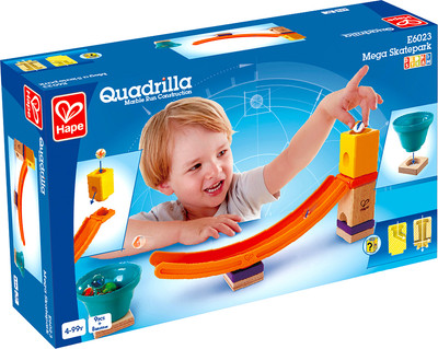 Элемент конструктора Hape Гонки Мега скейт парк / E6023_HP
