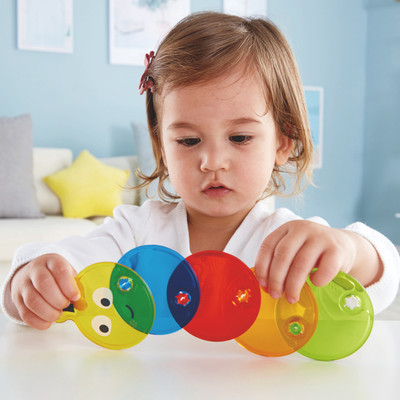 Развивающий игровой набор Hape Гусеница / E1004_HP