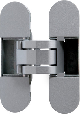 Петля дверная Аллюр Арт 110x30 3D скрытая (2шт, матовый никель)