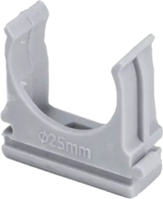 Крепеж-клипса для трубы DEKRON GX4003 (100шт, серый)