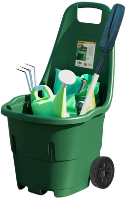 Тележка садовая ArtPlast Smart (зеленый)