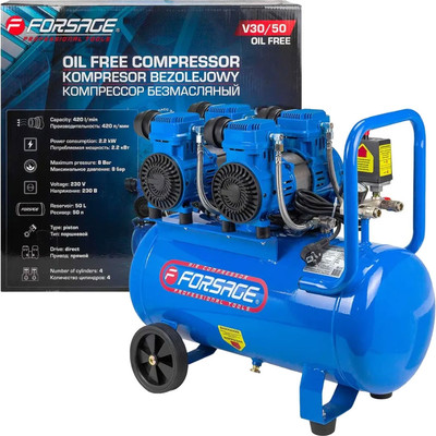 Воздушный компрессор Forsage 59 215 / F-V30/50 Oil Free