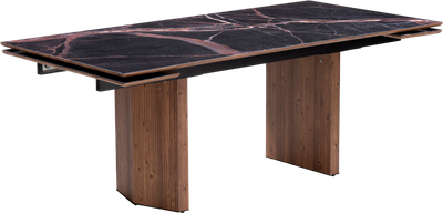 Обеденный стол Woodville Монерон 200-260х100х77 / 553540 (мейджик/орех кантри)