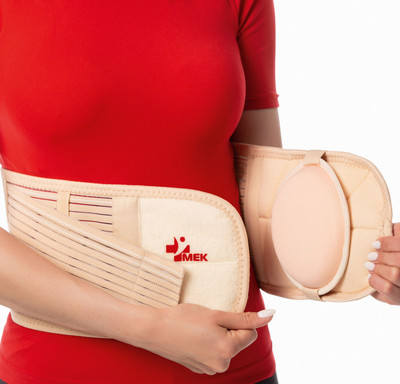 Бандаж абдоминальный MEK 3016 (L, бежевый)