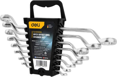 Набор ключей Deli EDL150008A (8шт, серебристый)