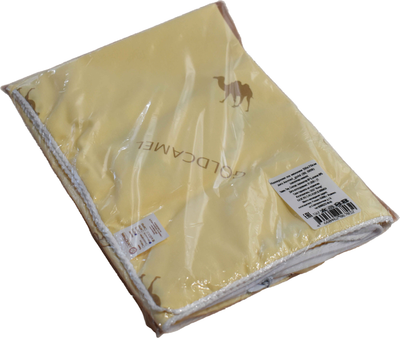 Наперник Бояртекс Тик смесовой на молнии №Kemel_Gold (BL 009) 50х70