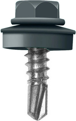 Саморез Daxmer Кровельный 4.8x29 (250шт, 7016 серый/антрацит)