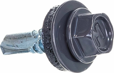 Саморез Daxmer Кровельный 5.5x19 (250шт, 7024 графит/серый)