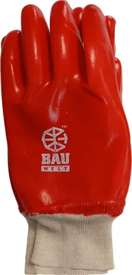 Перчатки защитные Bauwelt 24203 (красный)