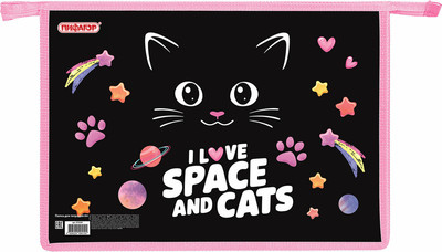 Папка для тетрадей Пифагор Dark Kitten / 273339