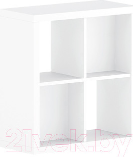 Стеллаж Eligard EL1 / СП01 (белый мат)