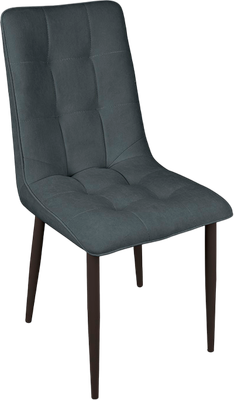 Стул ТриЯ Фредо / 262828 (черный муар/микровелюр Brendy Graphite)