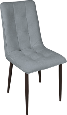 Стул ТриЯ Фредо / 262829 (черный муар/микровелюр Brendy Grey)