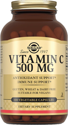 Витамин Solgar С 500мг (100 капсул)