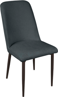 Стул ТриЯ Шарли / 262852 (черный муар/микровелюр Brendy Graphite)