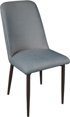 Стул ТриЯ Шарли / 262853 (черный муар/микровелюр Brendy Grey)