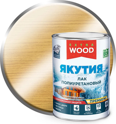 Лак Farbitex Профи Wood Паркетный Полиуретановый сверхпрочный д/древ. Якутия (900мл)