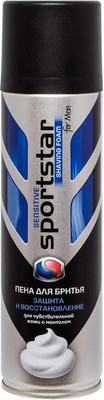 Пена для бритья Sport Star Sensitive с ментолом (200мл)