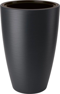 Кашпо Formplastic Gobi Slim / FP-5250-014 (антрацитовый)