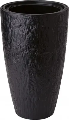 Кашпо Formplastic Lati Slim / FP-5720-084 (глубокий черный)