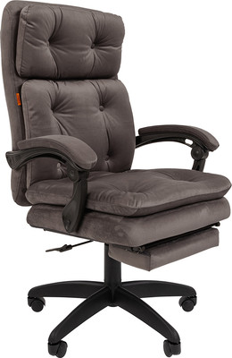 Кресло офисное Chairman 442 (Т-55 серый/черный пластик)