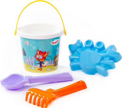 Набор игрушек для песочницы Полесье Три кота №8 / 73652