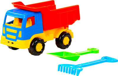 Самосвал игрушечный Полесье №303: Тема / 61151 (красный)