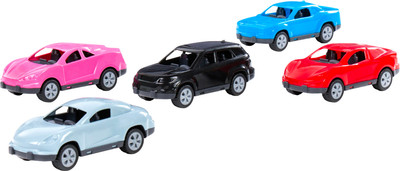 Набор игрушечных автомобилей Полесье Оптима / 58922 (5шт)