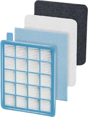 Комплект фильтров для пылесоса Dr.Electro Philips FC84, 86, 93, 95 / FP-86 (4шт)