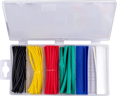 Набор трубок термоусаживаемых Forsage F-068667 (65441), (100шт)