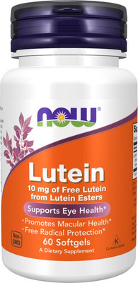 Пищевая добавка NOW Foods Lutein 10mg (60капсул)