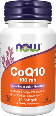 Коэнзим NOW Foods CoQ10 100mg (50капсул)