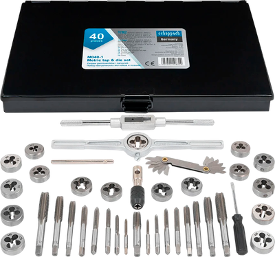 Резьбонарезной набор Scheppach Sch-M040-1 (64904)