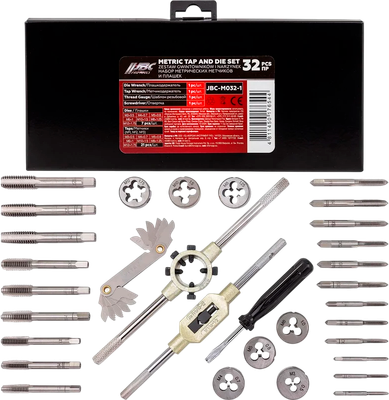Резьбонарезной набор JBC M032-1 (64892)