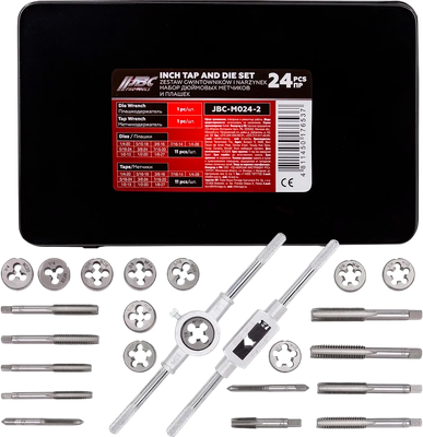 Резьбонарезной набор JBC M024-2 (64874)
