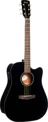 Электроакустическая гитара Cort Earth 60CE BK