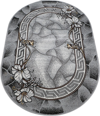 Ковер Белка Лайла Де Люкс Овал 15705_10766 (1.6х2.3)