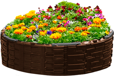 Грядка модульная ВПМ Бастион / 6195954 (темно-коричневый)