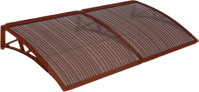 Козырек ВПМ Двойной / 6189164 (коричневый)