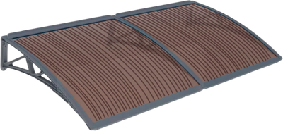 Козырек ВПМ Двойной / 6189166 (серый)