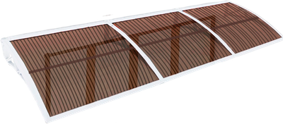 Козырек ВПМ Тройной / 6189385 (белый)