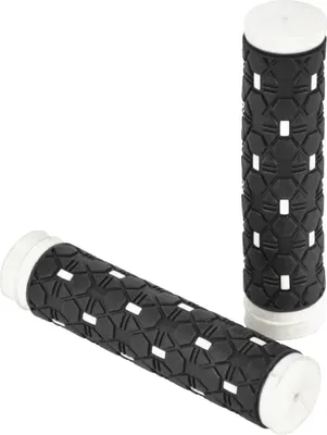 Грипсы для велосипеда Juchuang MTB XH-G123 / HQ-0013842 (черный/белый)