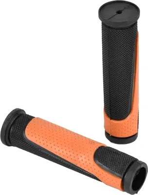 Грипсы для велосипеда Juchuang MTB XH-G56B / HQ-0013840 (черный/оранжевый)