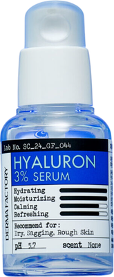 Сыворотка для лица Derma Factory Hyaluron 3% Serum (30мл)