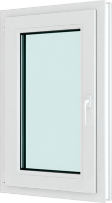 Окно ПВХ Добрае акенца Поворотно-откидное 3 стекла левое (1200x800)